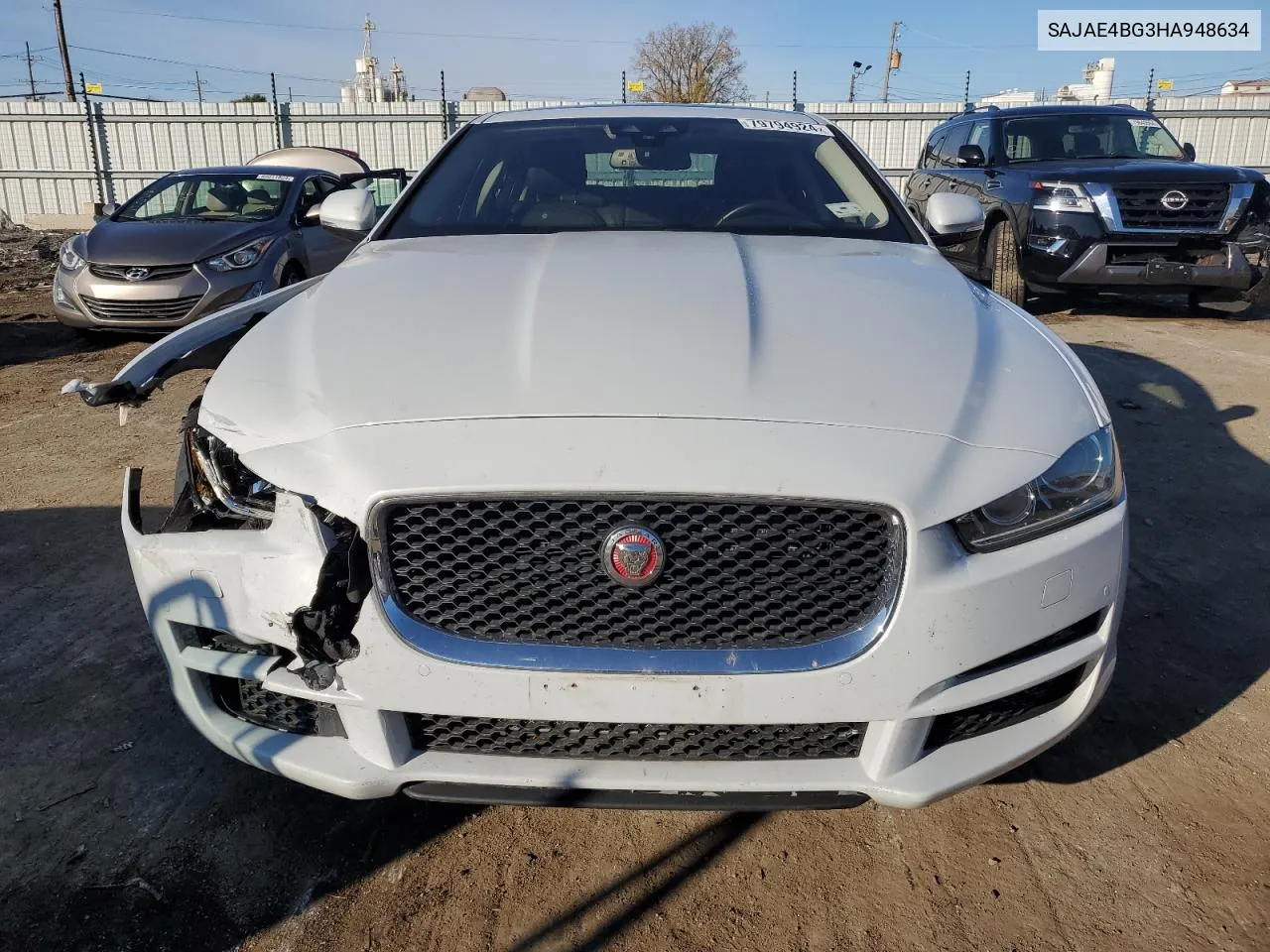 2017 Jaguar Xe Prestige VIN: SAJAE4BG3HA948634 Lot: 79794924