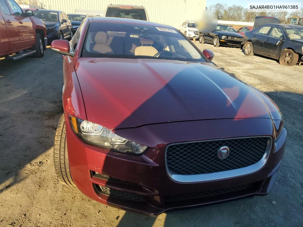 2017 Jaguar Xe VIN: SAJAR4BG1HA961385 Lot: 80541454