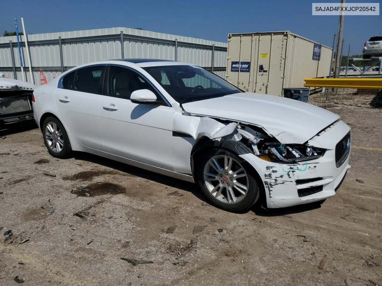 SAJAD4FXXJCP20542 2018 Jaguar Xe Premium