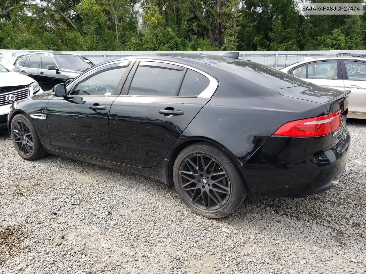 2018 Jaguar Xe VIN: SAJAR4FX8JCP27474 Lot: 71504154