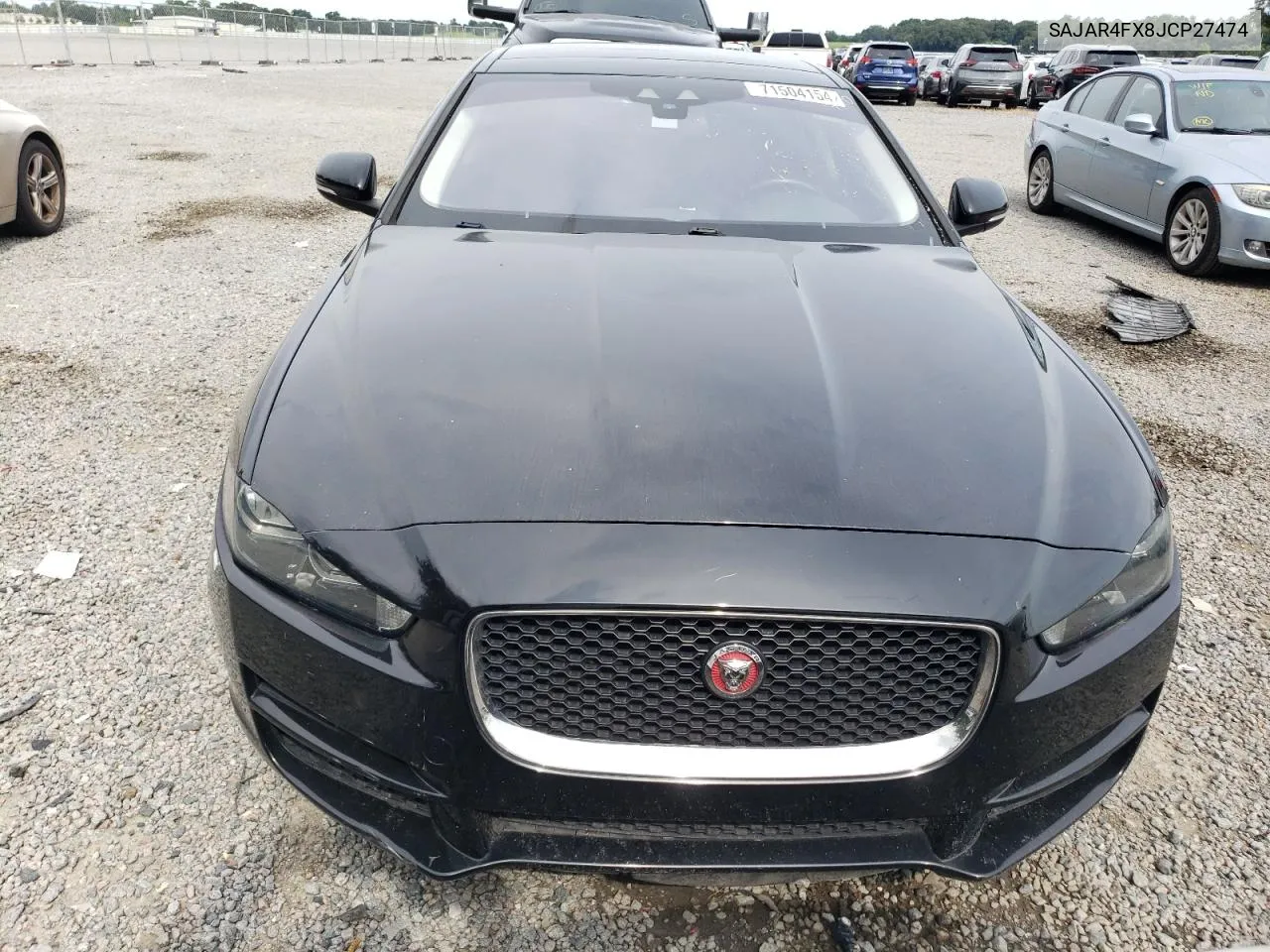 2018 Jaguar Xe VIN: SAJAR4FX8JCP27474 Lot: 71504154