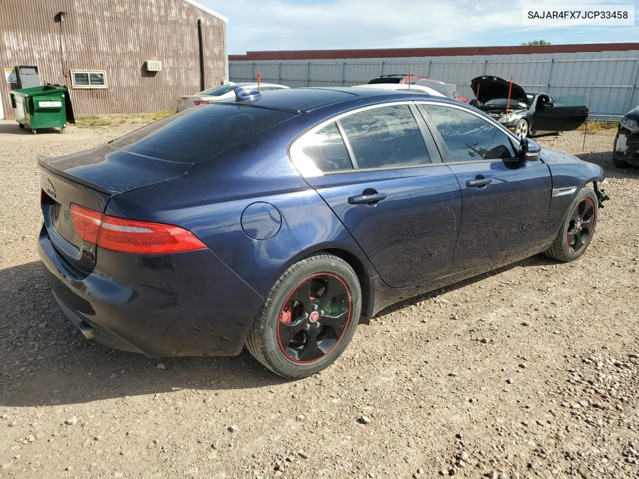 2018 Jaguar Xe VIN: SAJAR4FX7JCP33458 Lot: 71593654