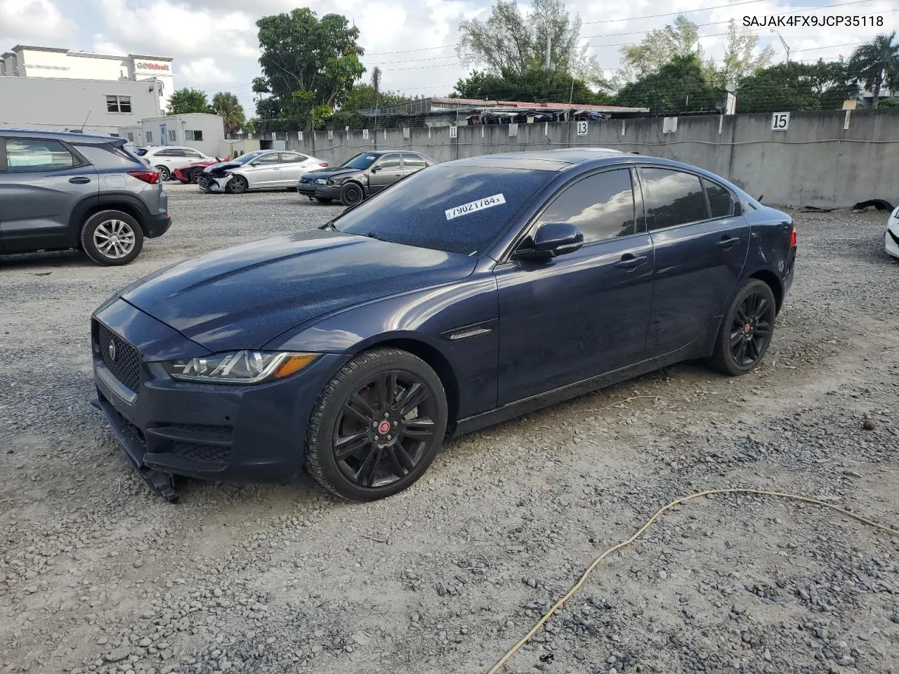 2018 Jaguar Xe Prestige VIN: SAJAK4FX9JCP35118 Lot: 79021784