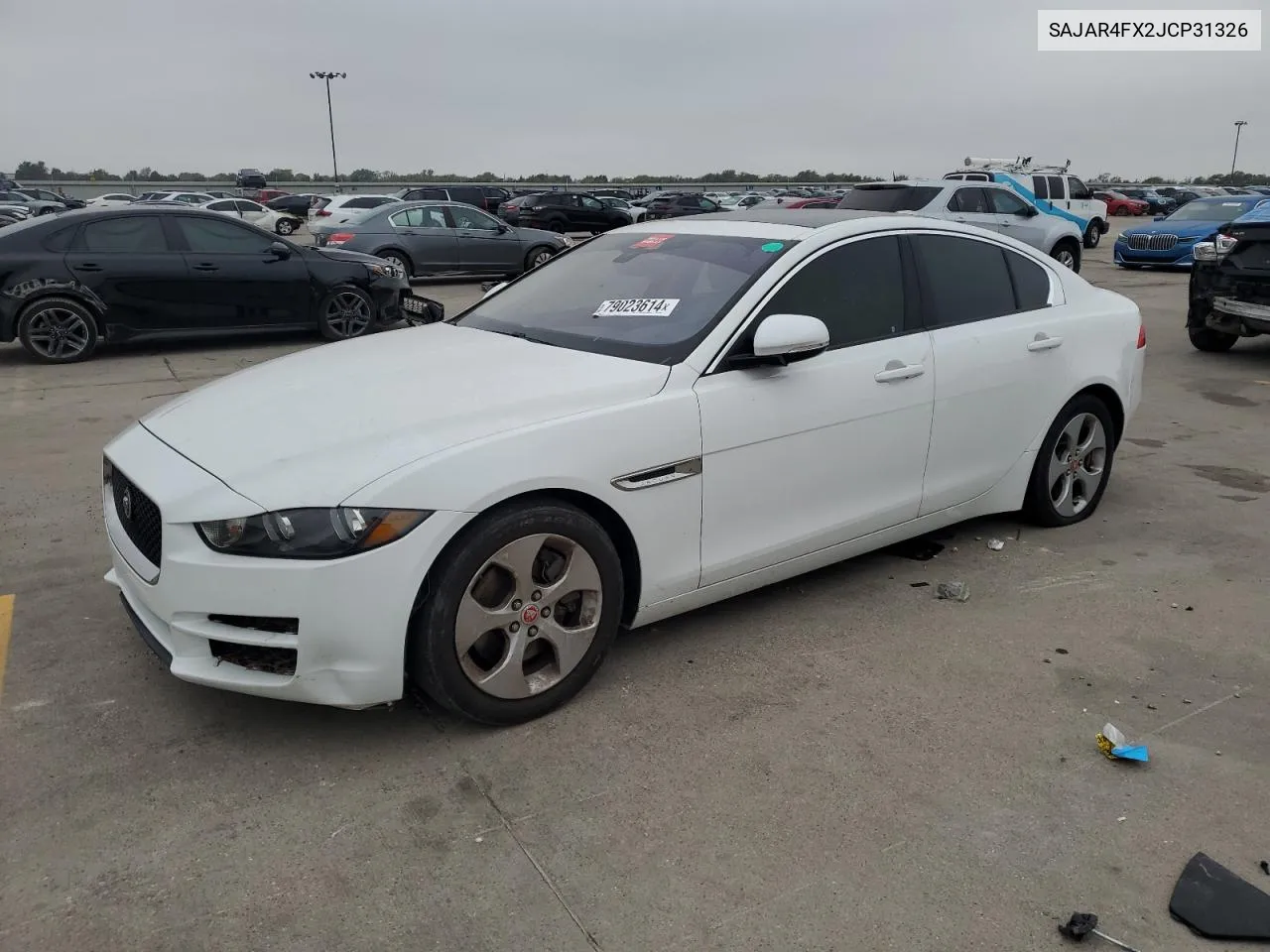 2018 Jaguar Xe VIN: SAJAR4FX2JCP31326 Lot: 79023614