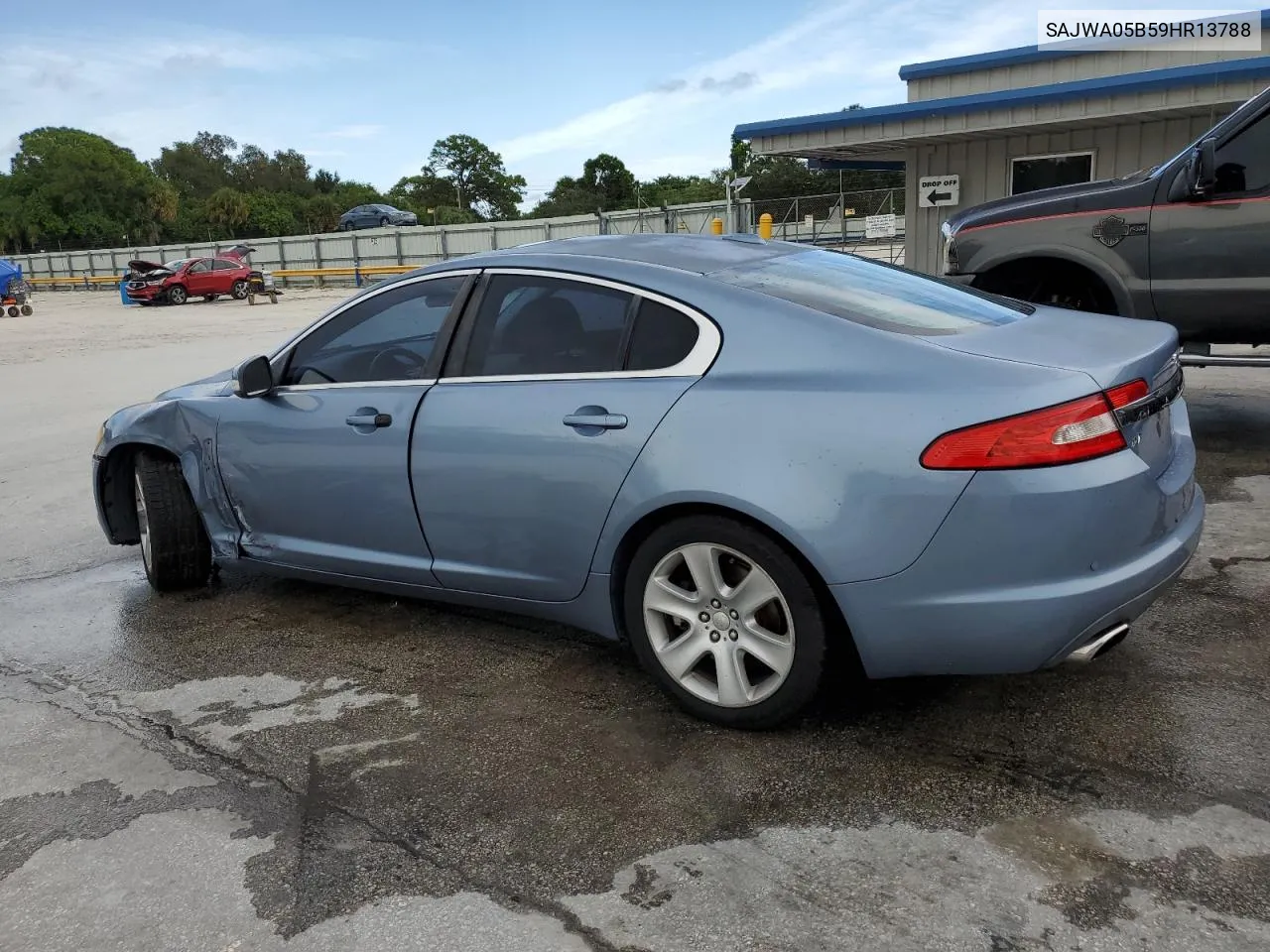 2009 Jaguar Xf Luxury VIN: SAJWA05B59HR13788 Lot: 70206304