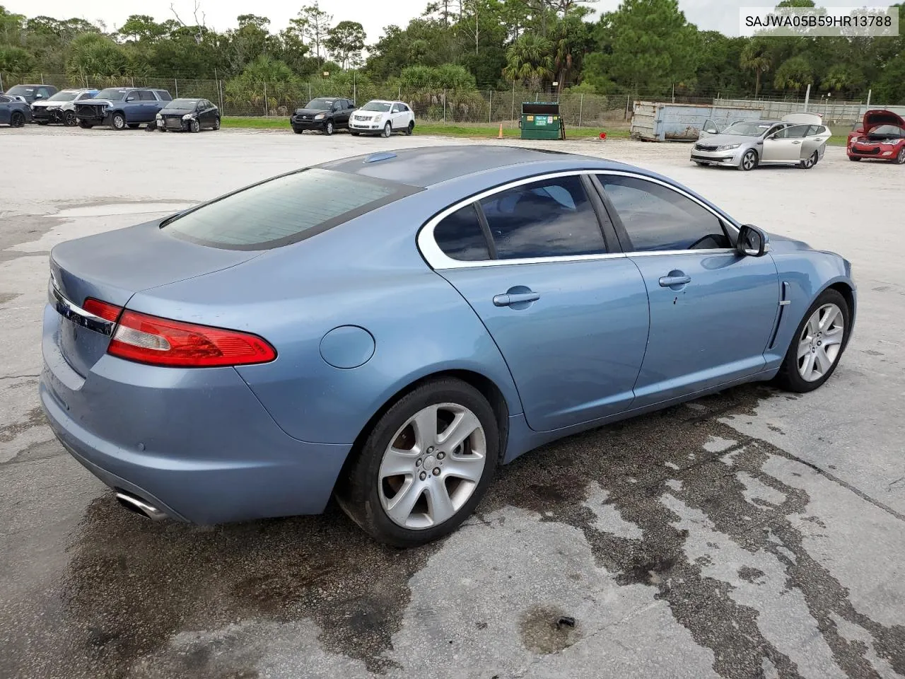 2009 Jaguar Xf Luxury VIN: SAJWA05B59HR13788 Lot: 70206304