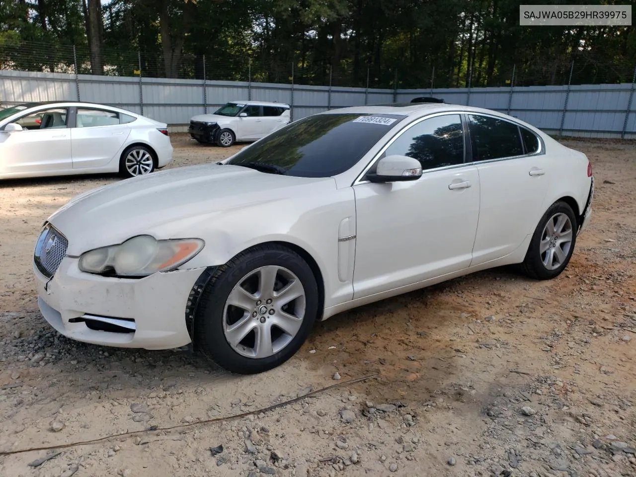 2009 Jaguar Xf Luxury VIN: SAJWA05B29HR39975 Lot: 70991324