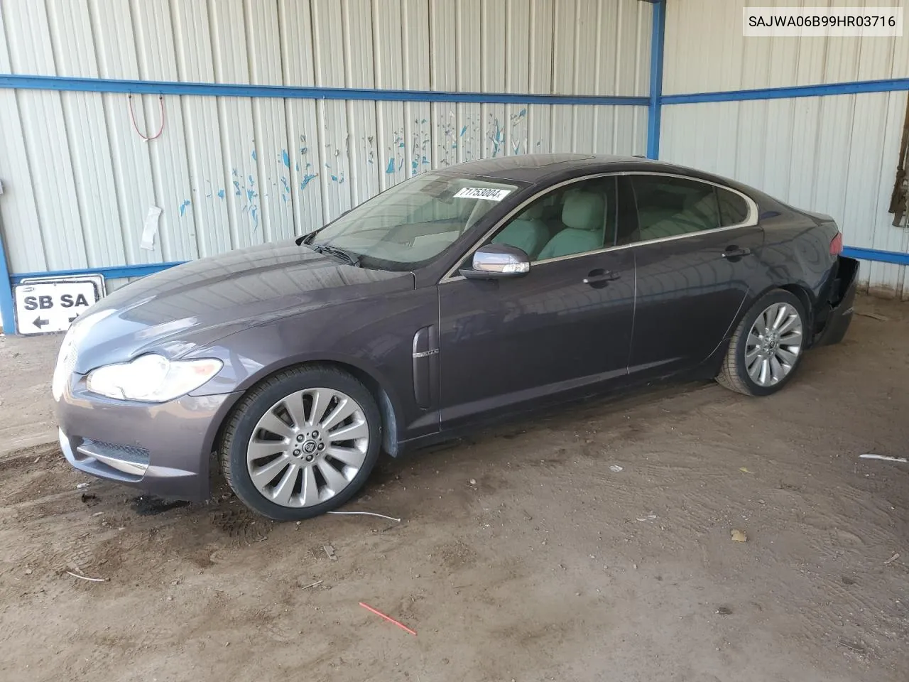 2009 Jaguar Xf Premium Luxury VIN: SAJWA06B99HR03716 Lot: 71753004