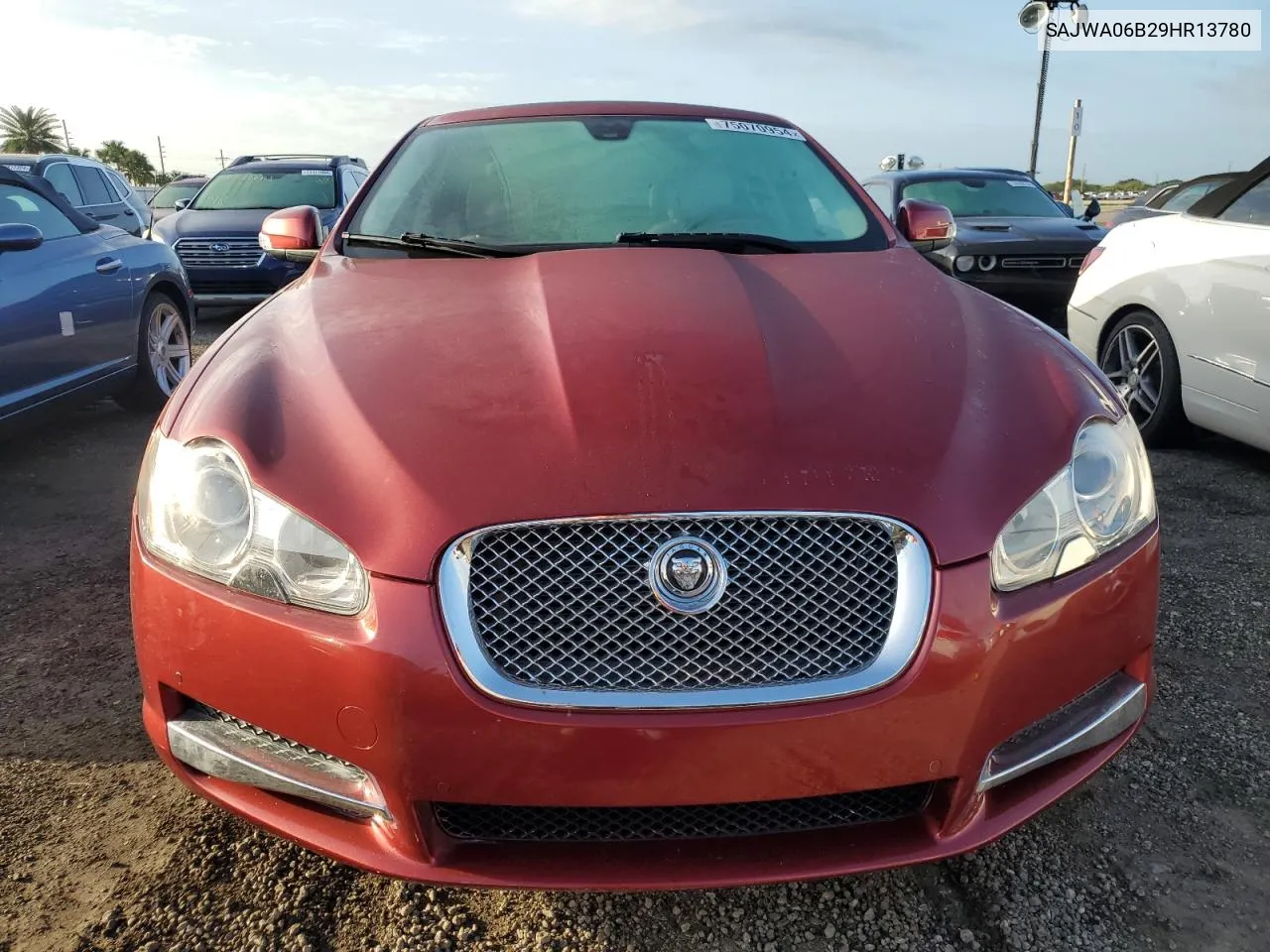 2009 Jaguar Xf Premium Luxury VIN: SAJWA06B29HR13780 Lot: 75070954