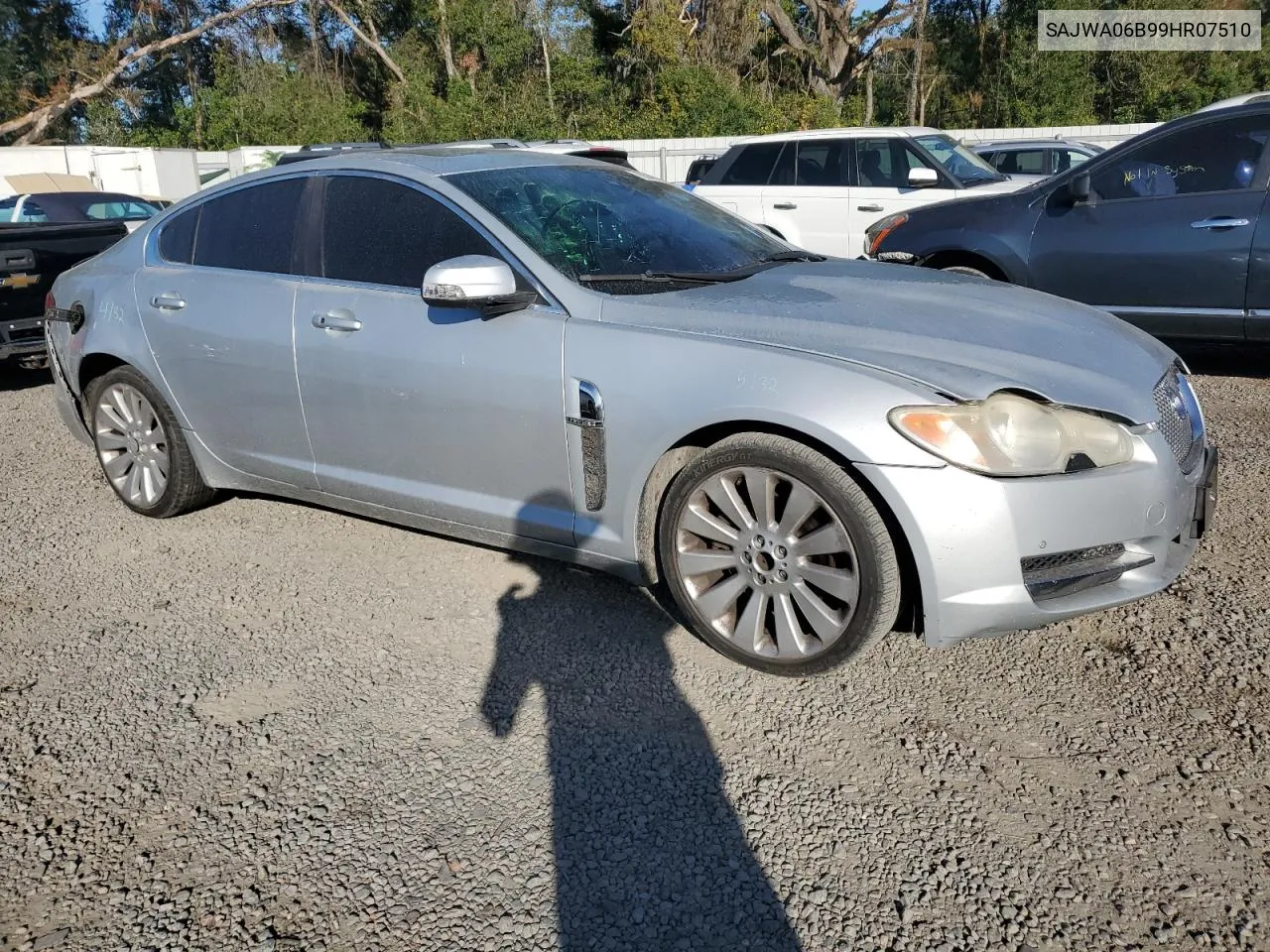 2009 Jaguar Xf Premium Luxury VIN: SAJWA06B99HR07510 Lot: 79844584