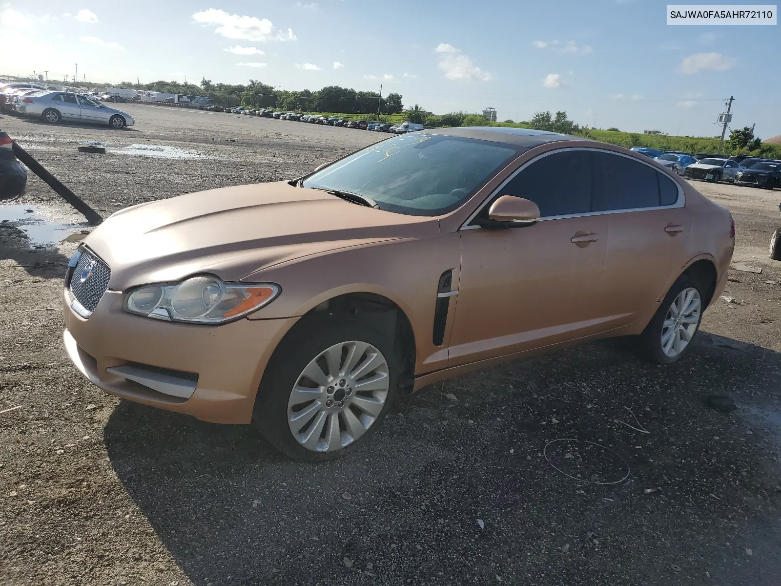 2010 Jaguar Xf Luxury VIN: SAJWA0FA5AHR72110 Lot: 66994304