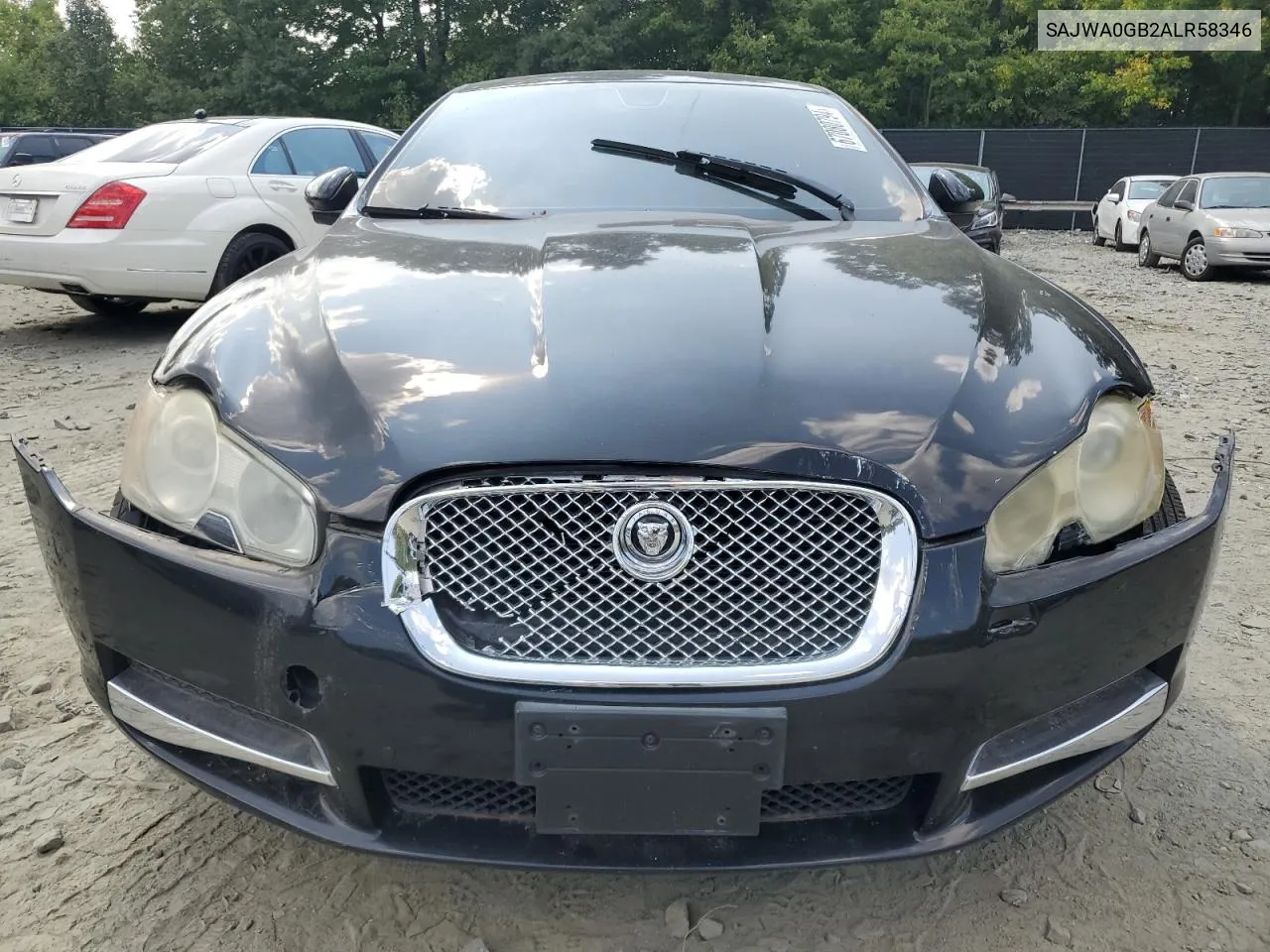 SAJWA0GB2ALR58346 2010 Jaguar Xf Premium