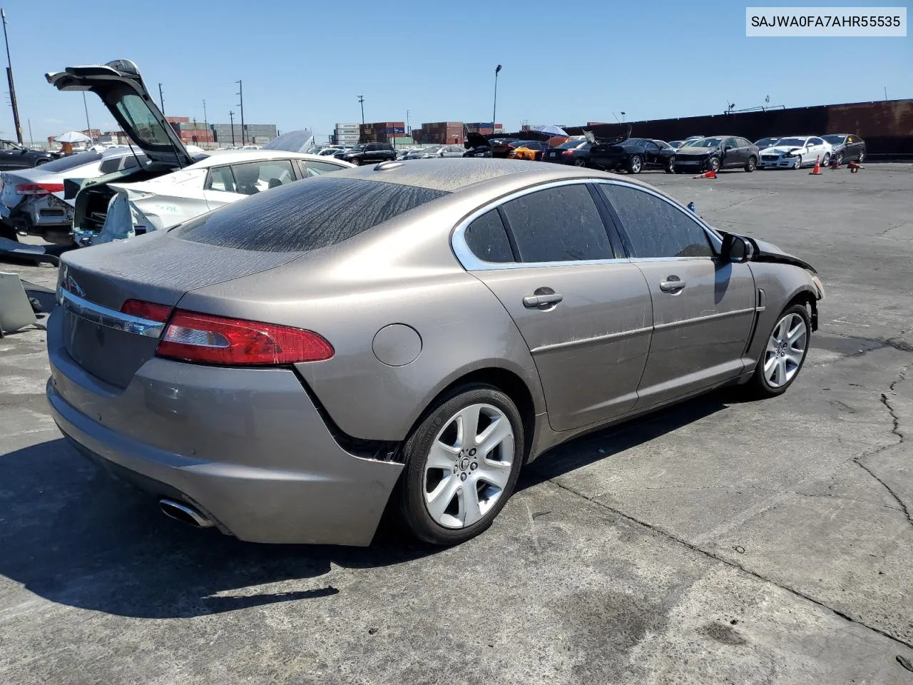 2010 Jaguar Xf Luxury VIN: SAJWA0FA7AHR55535 Lot: 69507084