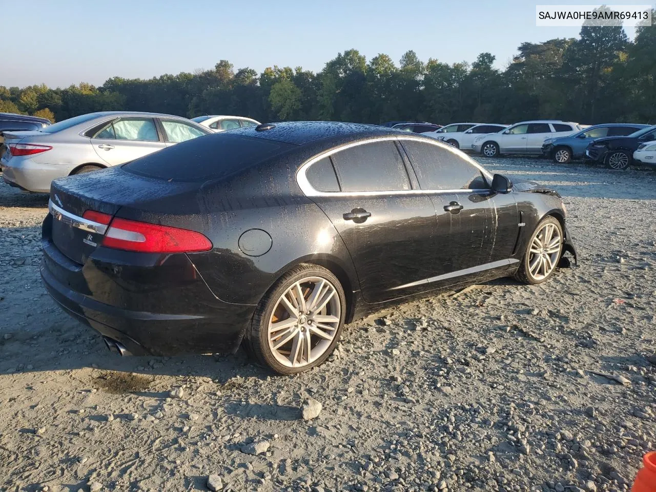 2010 Jaguar Xf Supercharged VIN: SAJWA0HE9AMR69413 Lot: 74997834