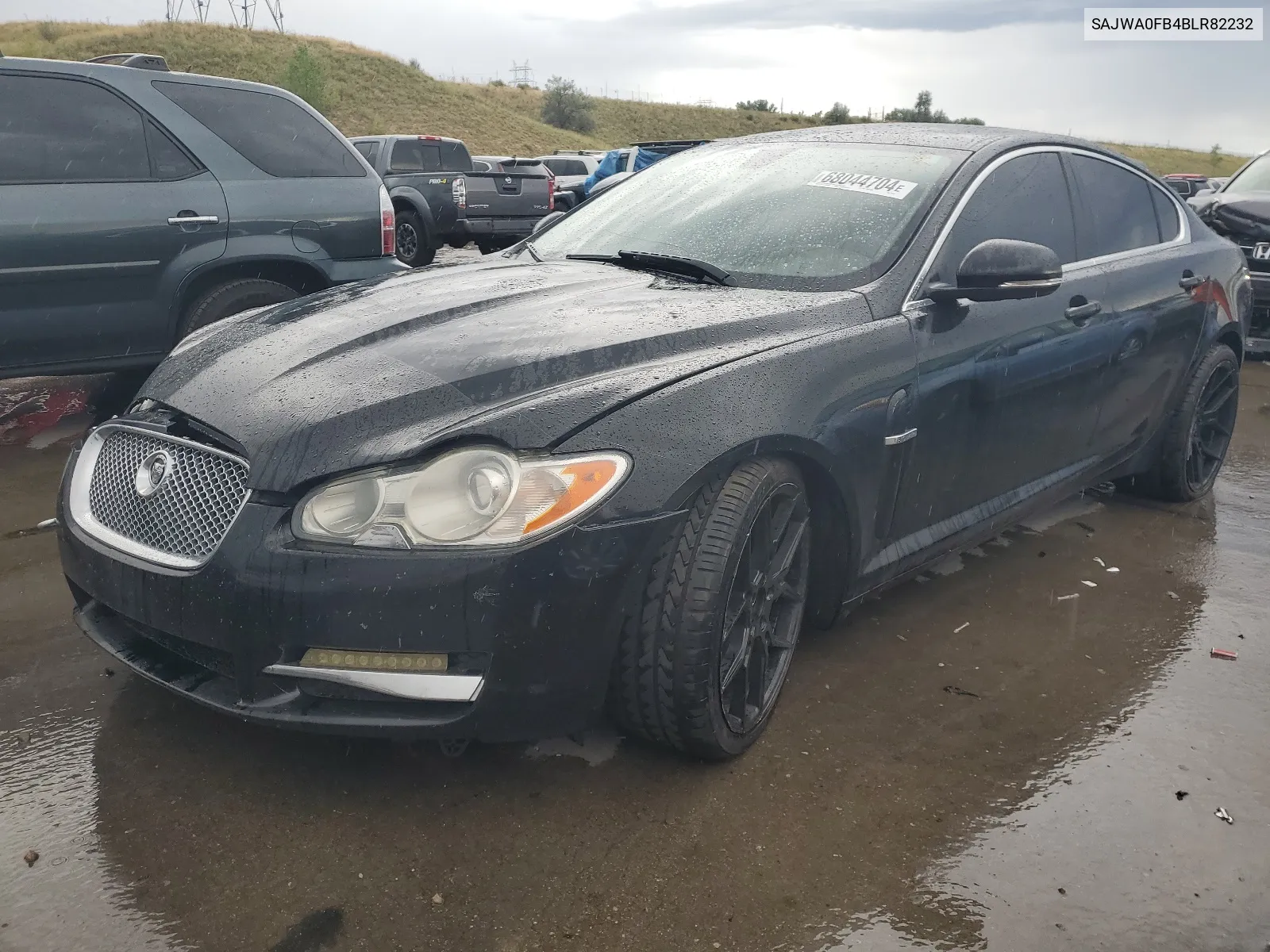 2011 Jaguar Xf VIN: SAJWA0FB4BLR82232 Lot: 68044704