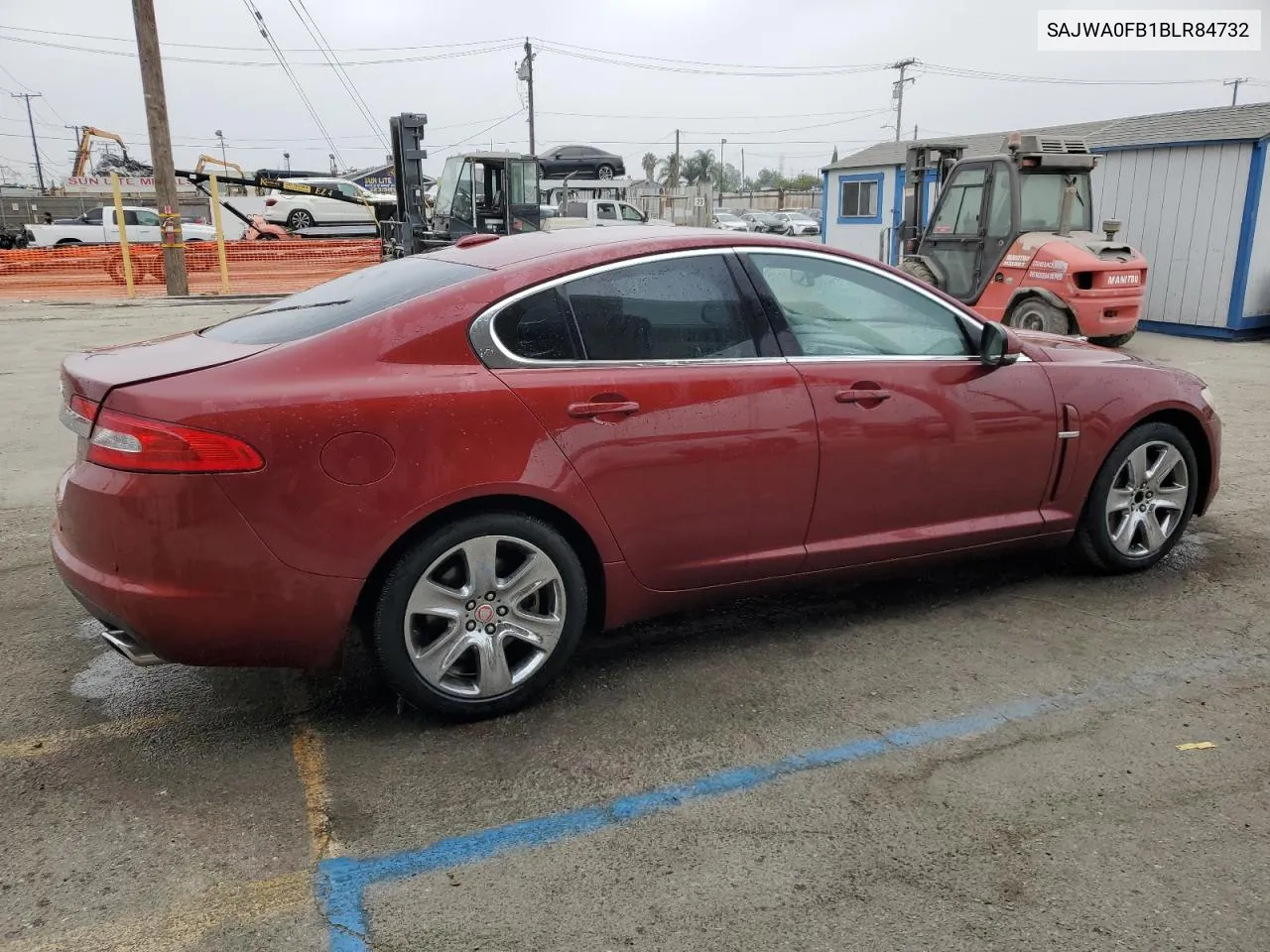 SAJWA0FB1BLR84732 2011 Jaguar Xf