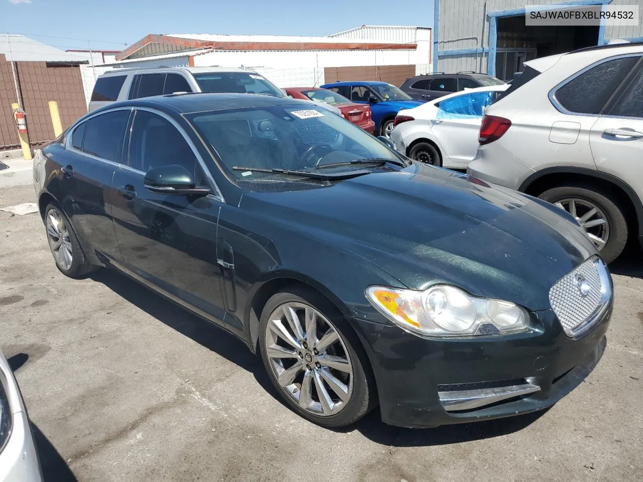 2011 Jaguar Xf VIN: SAJWA0FBXBLR94532 Lot: 70251924