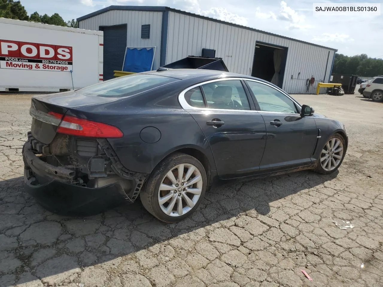 2011 Jaguar Xf Premium VIN: SAJWA0GB1BLS01360 Lot: 72697034