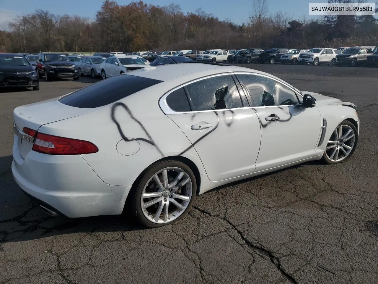 SAJWA0GB1BLR95583 2011 Jaguar Xf Premium