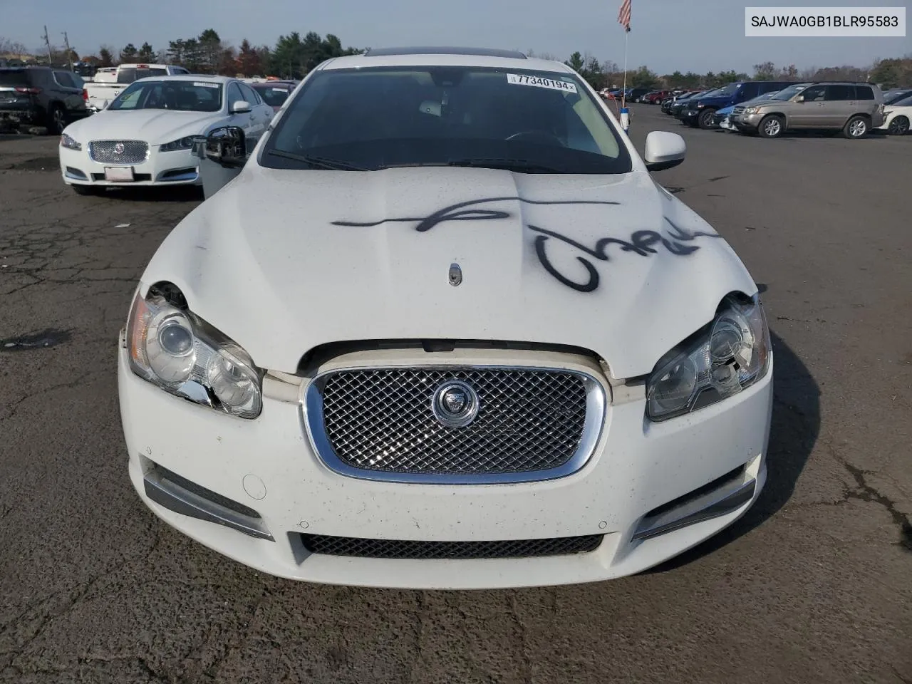 SAJWA0GB1BLR95583 2011 Jaguar Xf Premium