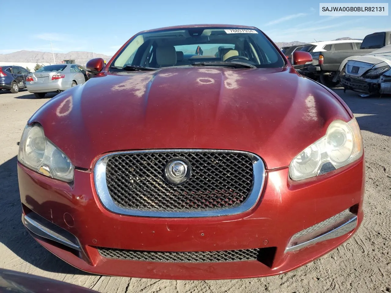 2011 Jaguar Xf Premium VIN: SAJWA0GB0BLR82131 Lot: 78897934