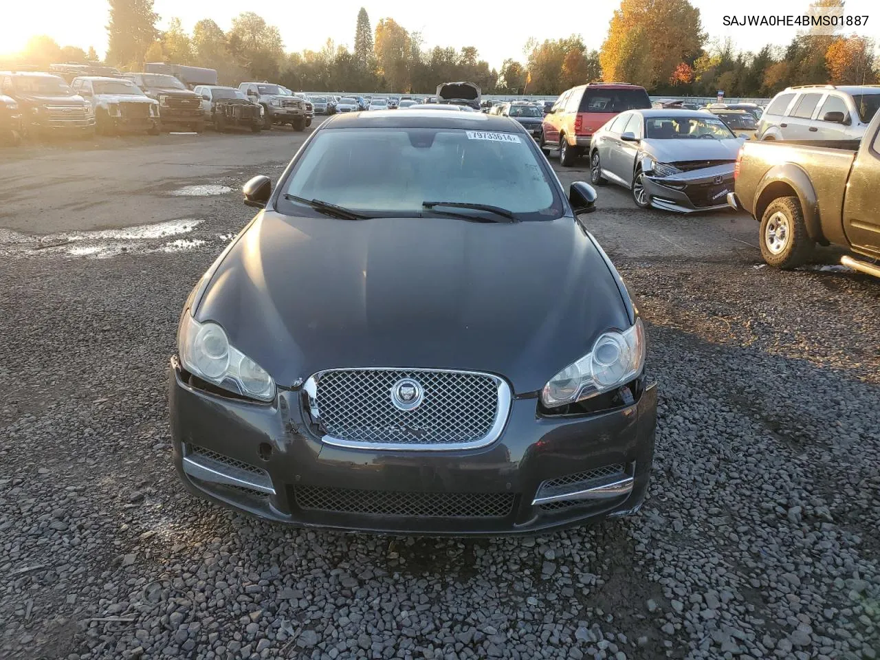 2011 Jaguar Xf Supercharged VIN: SAJWA0HE4BMS01887 Lot: 79733614