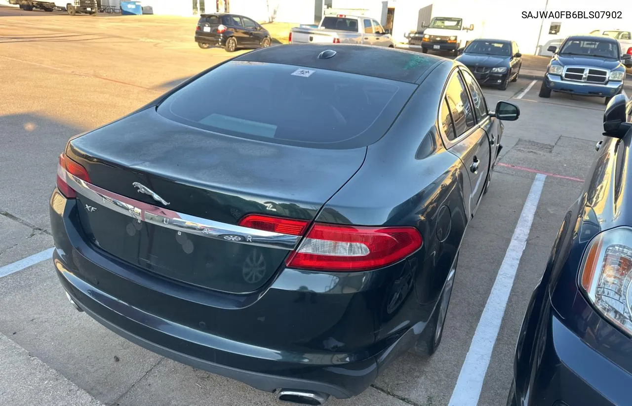 SAJWA0FB6BLS07902 2011 Jaguar Xf