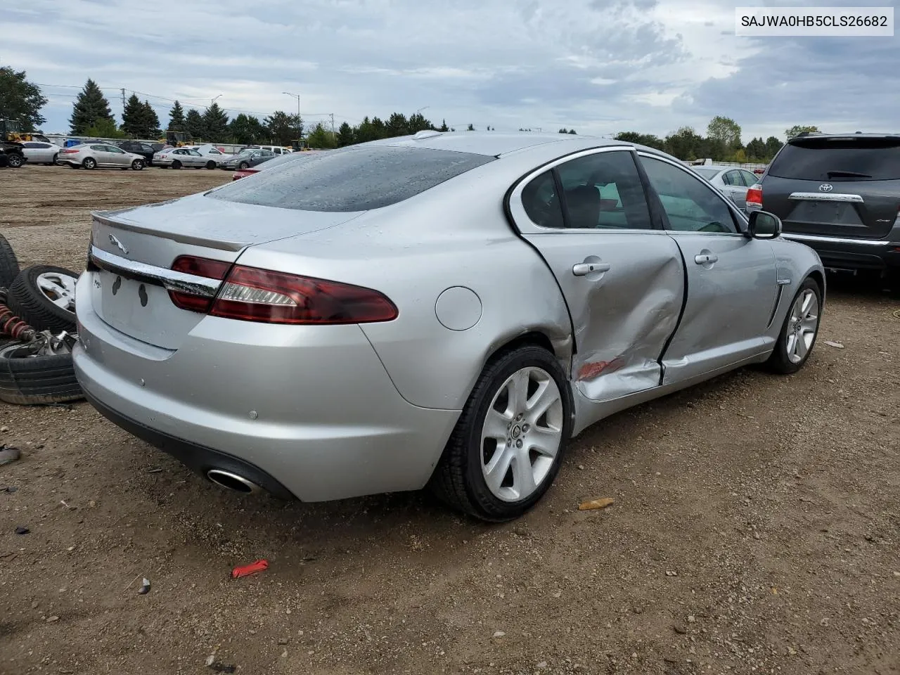 2012 Jaguar Xf Portfolio VIN: SAJWA0HB5CLS26682 Lot: 72376974