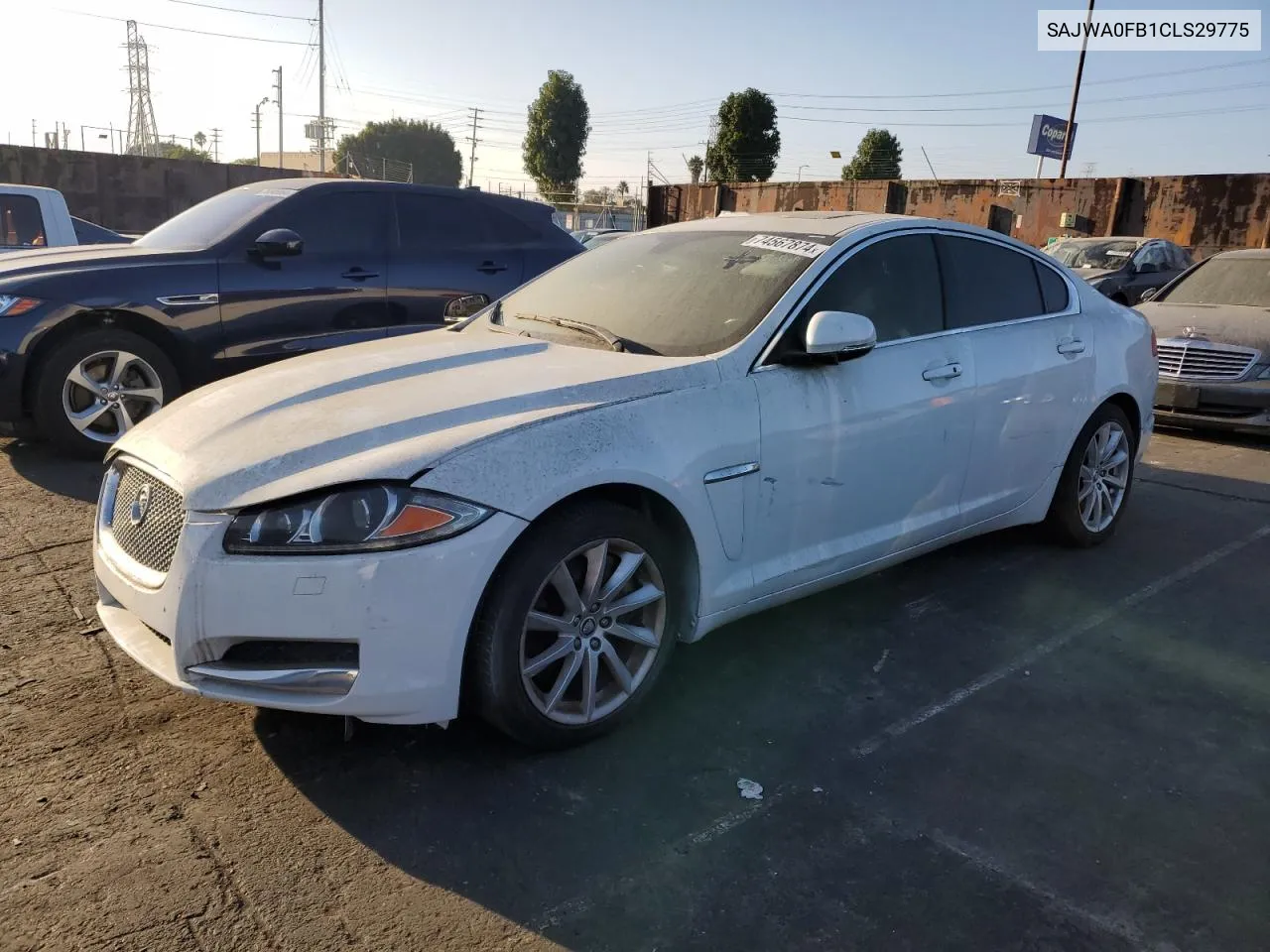 SAJWA0FB1CLS29775 2012 Jaguar Xf