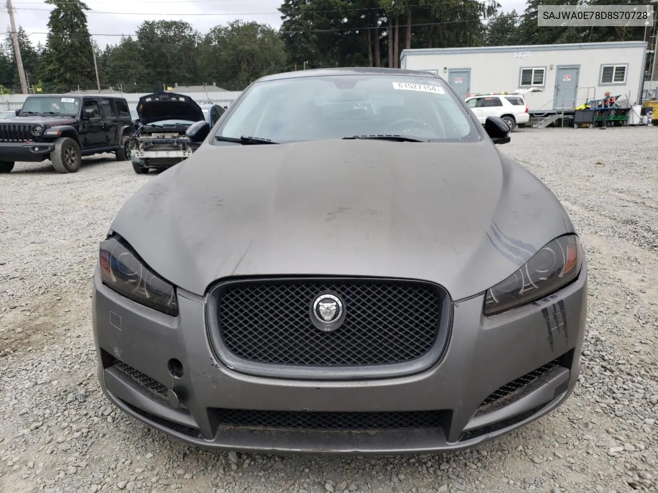 2013 Jaguar Xf VIN: SAJWA0E78D8S70728 Lot: 61527154