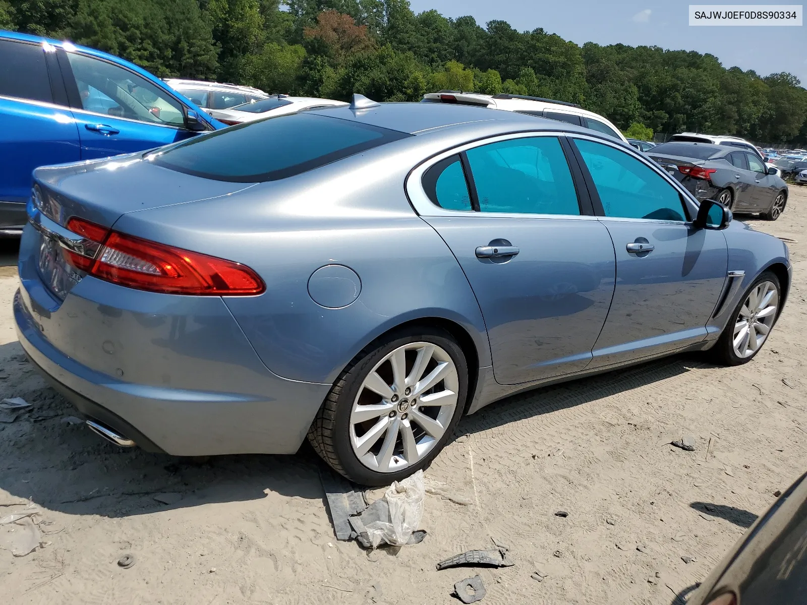 SAJWJ0EF0D8S90334 2013 Jaguar Xf