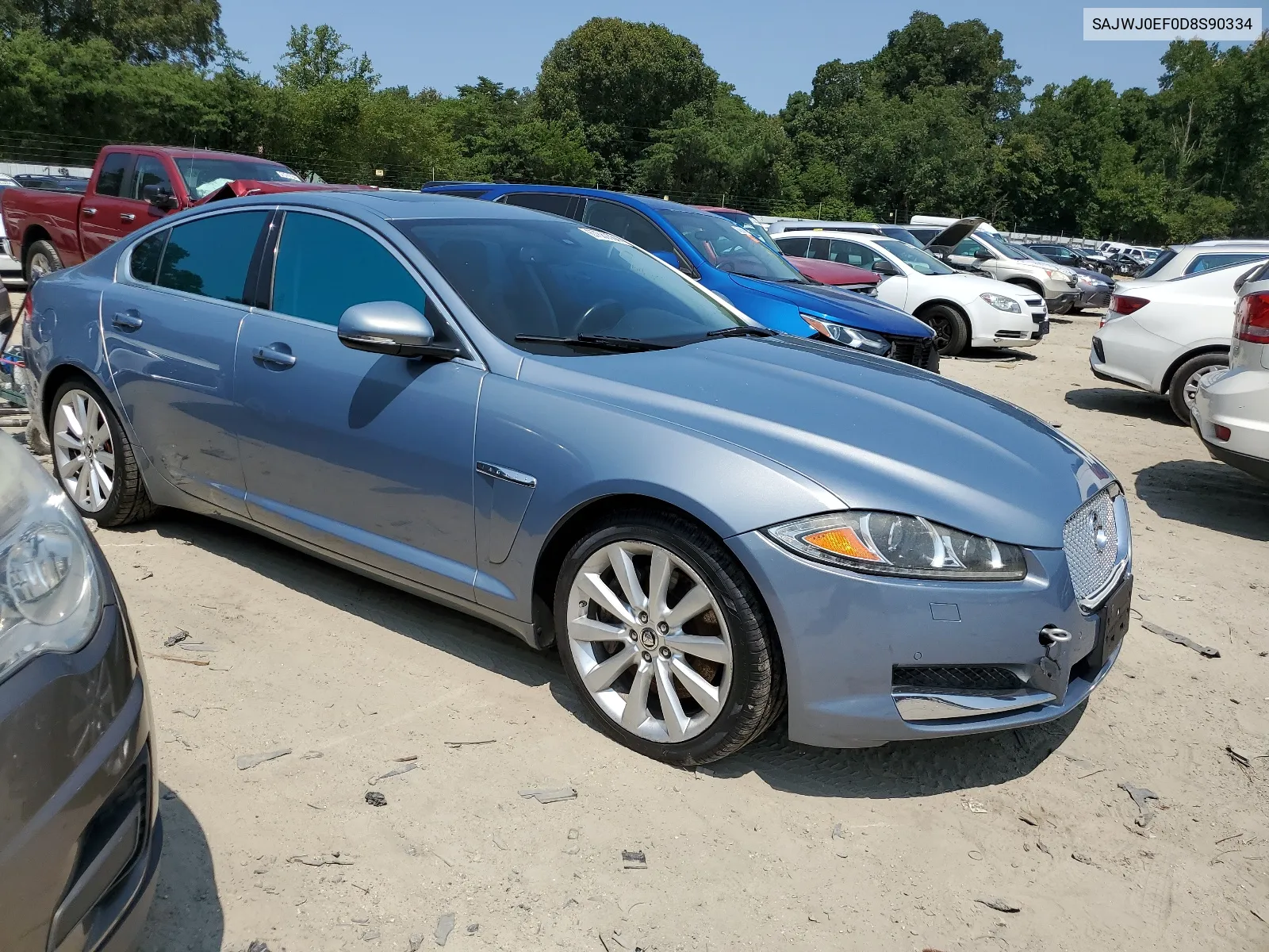 SAJWJ0EF0D8S90334 2013 Jaguar Xf