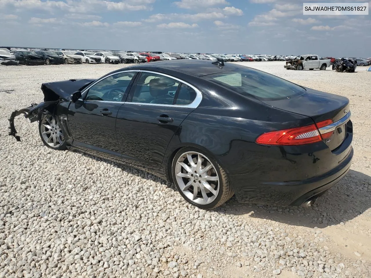 2013 Jaguar Xf Supercharged VIN: SAJWA0HE7DMS61827 Lot: 74495574