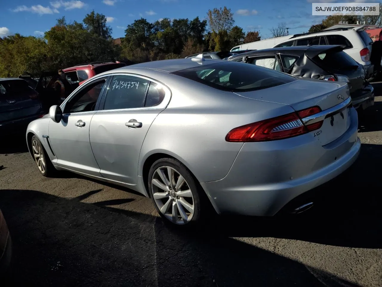 2013 Jaguar Xf VIN: SAJWJ0EF9D8S84788 Lot: 76154754