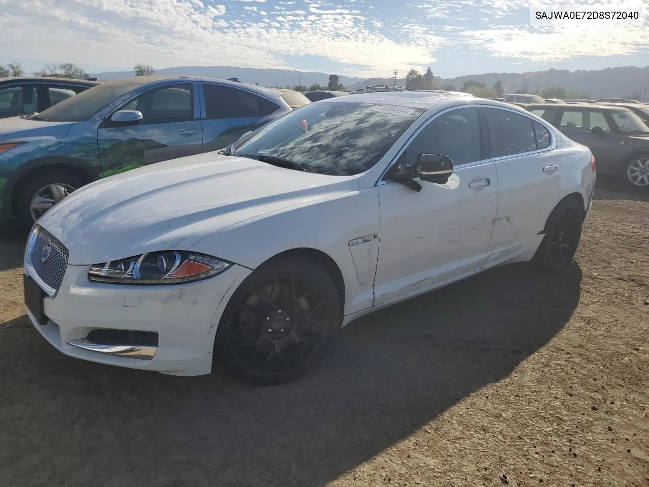 2013 Jaguar Xf VIN: SAJWA0E72D8S72040 Lot: 77898764