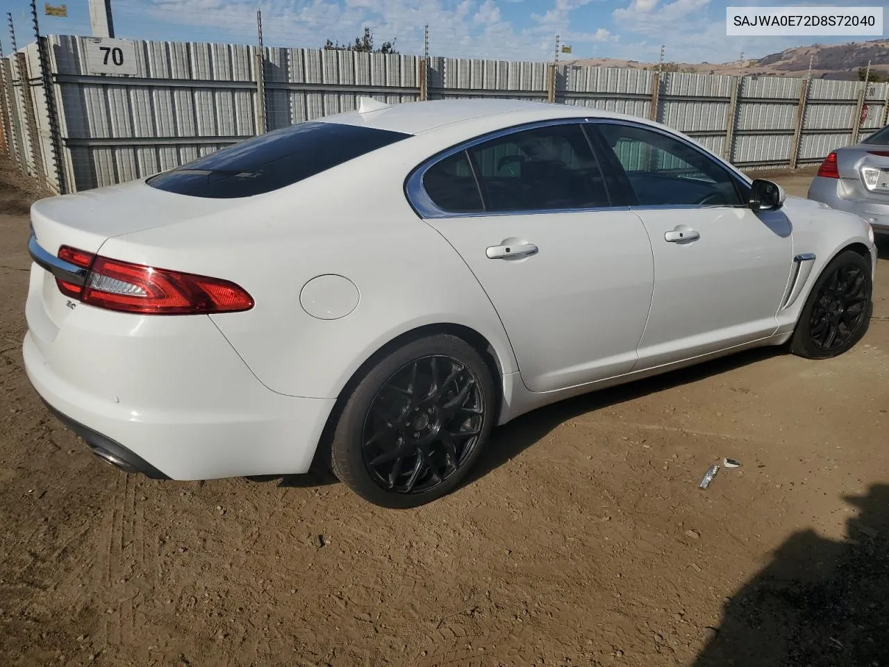 2013 Jaguar Xf VIN: SAJWA0E72D8S72040 Lot: 77898764