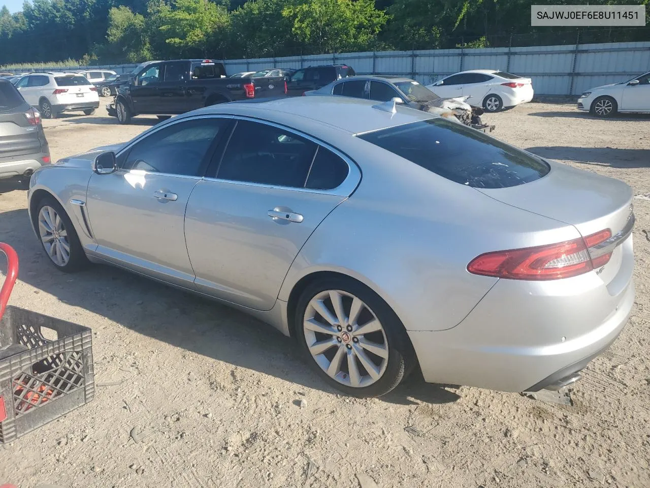 SAJWJ0EF6E8U11451 2014 Jaguar Xf