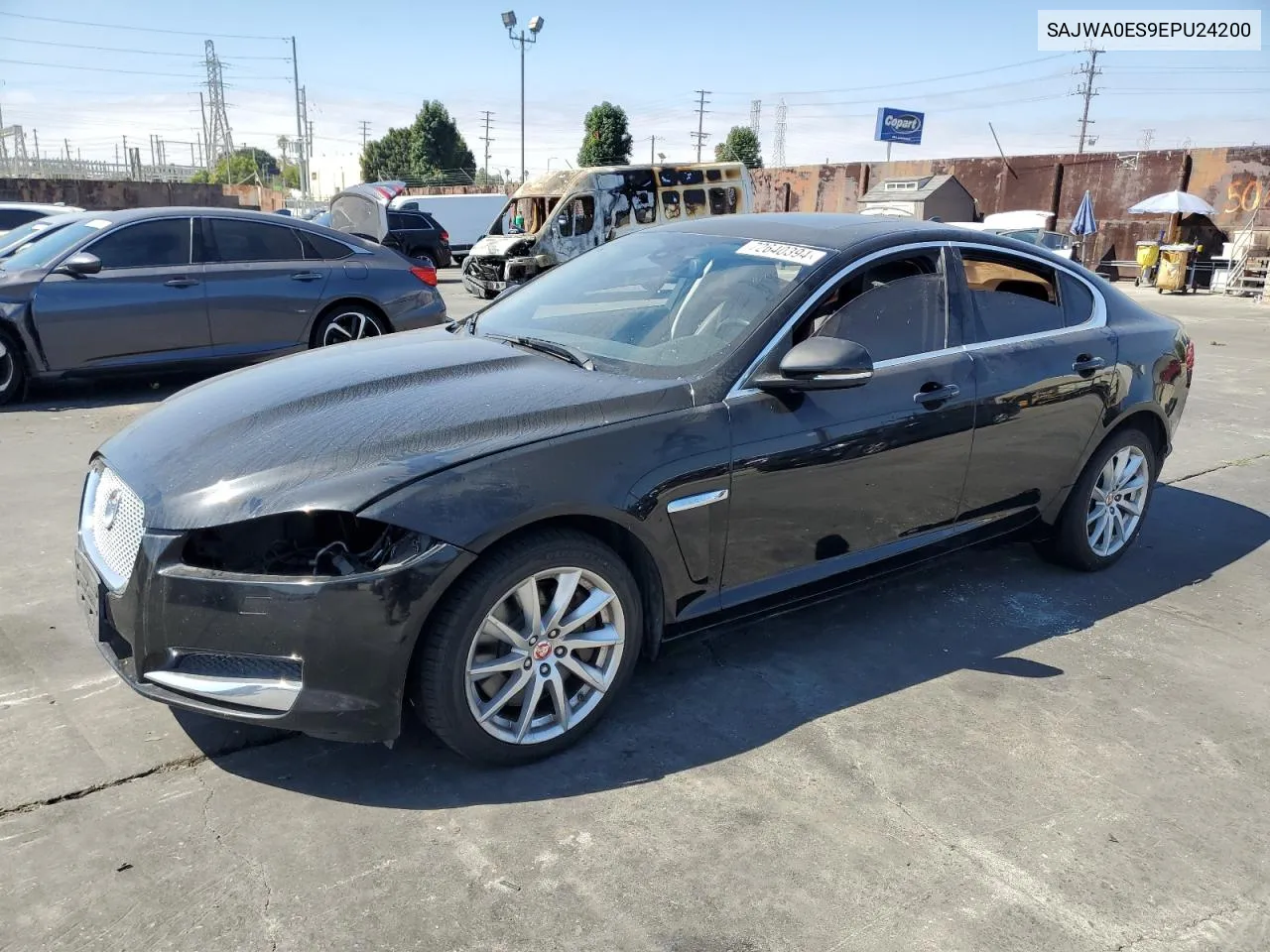 2014 Jaguar Xf VIN: SAJWA0ES9EPU24200 Lot: 72640394