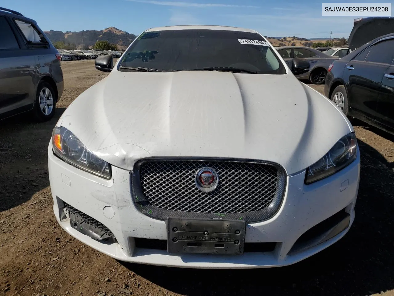 2014 Jaguar Xf VIN: SAJWA0ES3EPU24208 Lot: 74617464