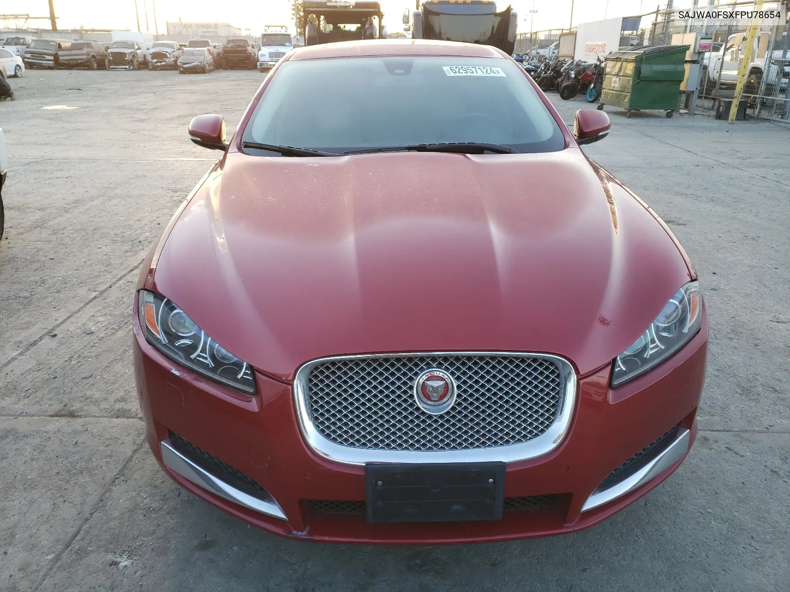 SAJWA0FSXFPU78654 2015 Jaguar Xf 2.0T Premium