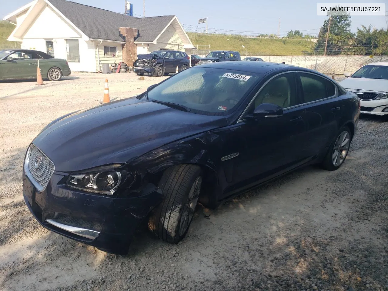 SAJWJ0FF5F8U67221 2015 Jaguar Xf 3.0 Sport Awd