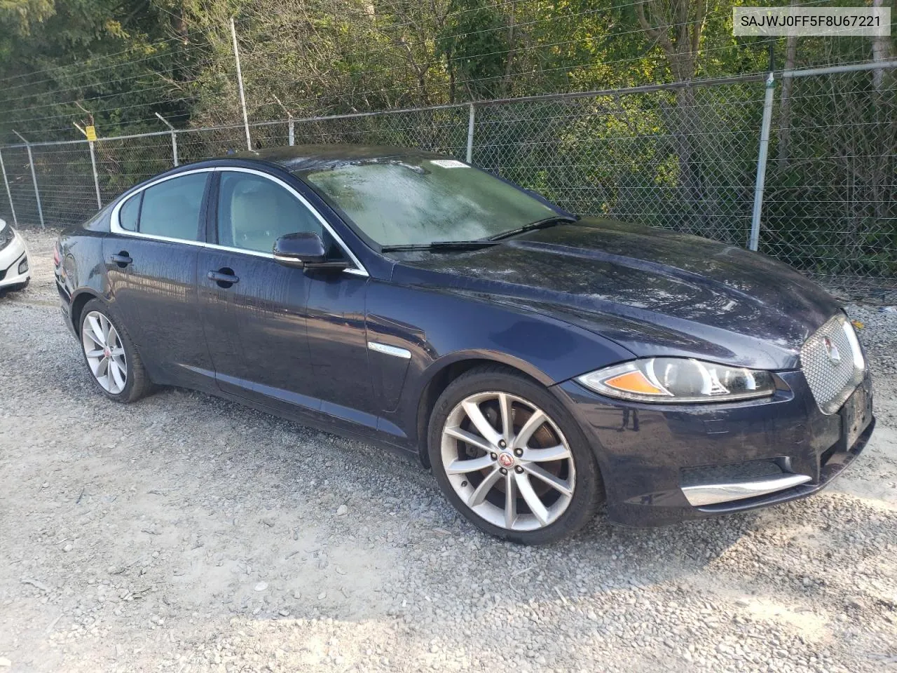 SAJWJ0FF5F8U67221 2015 Jaguar Xf 3.0 Sport Awd