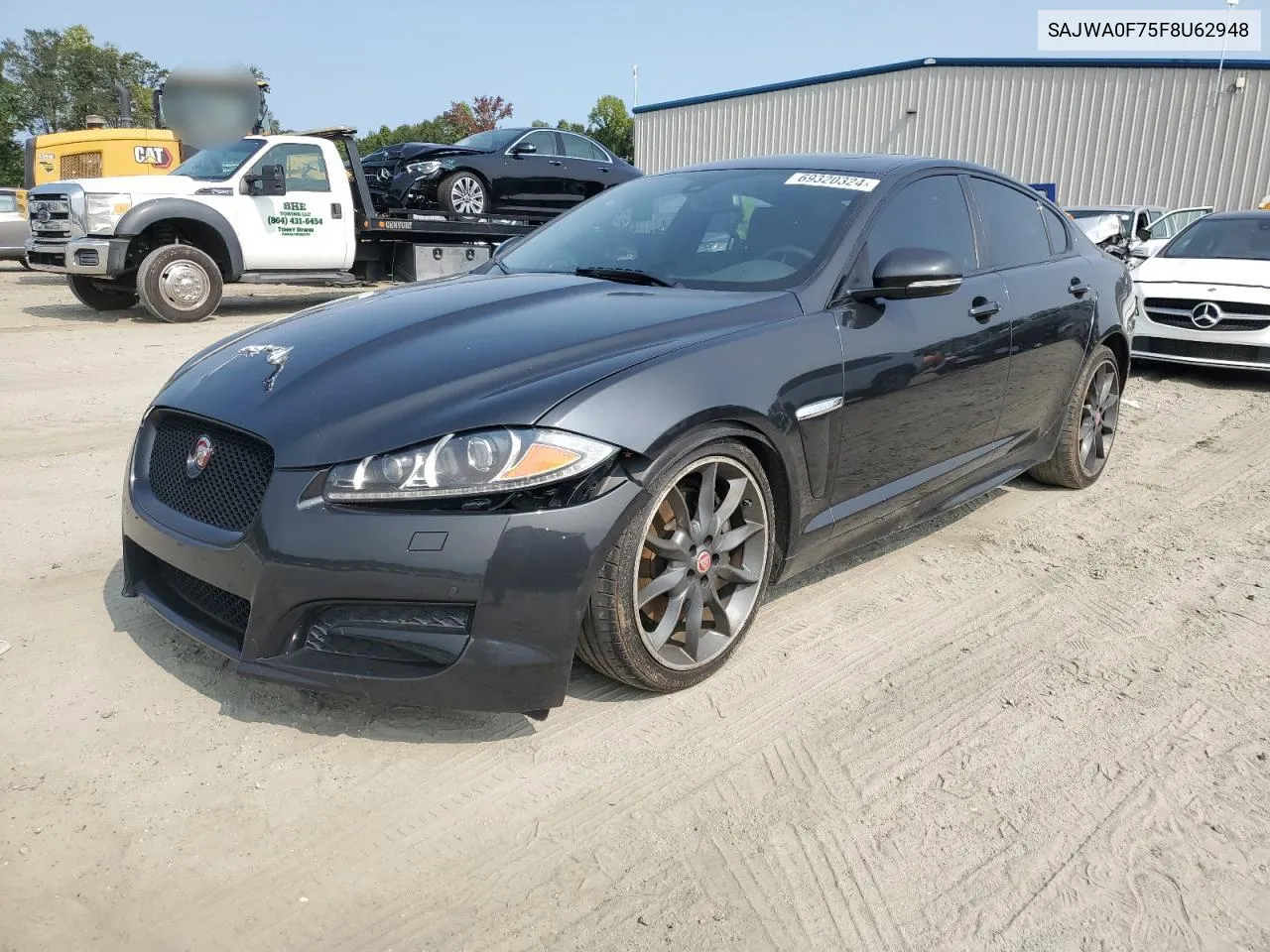 2015 Jaguar Xf 3.0 Sport VIN: SAJWA0F75F8U62948 Lot: 69320324