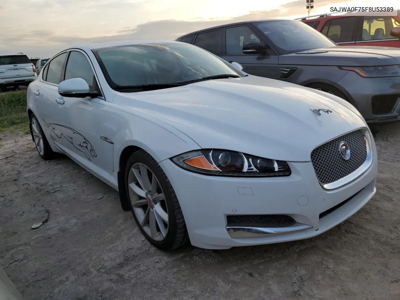 2015 Jaguar Xf 3.0 Sport VIN: SAJWA0F75F8U53389 Lot: 75160684