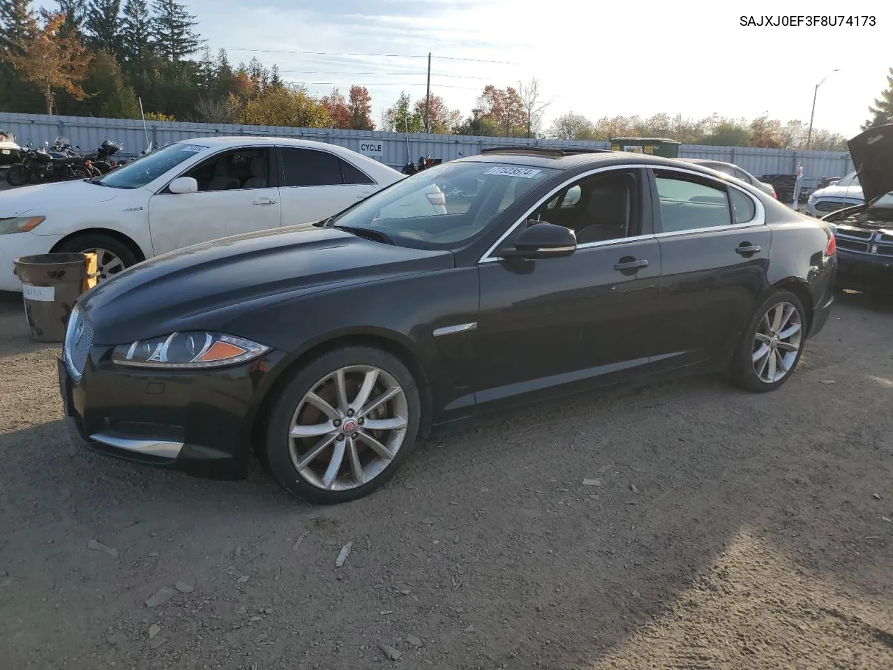 2015 Jaguar Xf VIN: SAJXJ0EF3F8U74173 Lot: 77523574