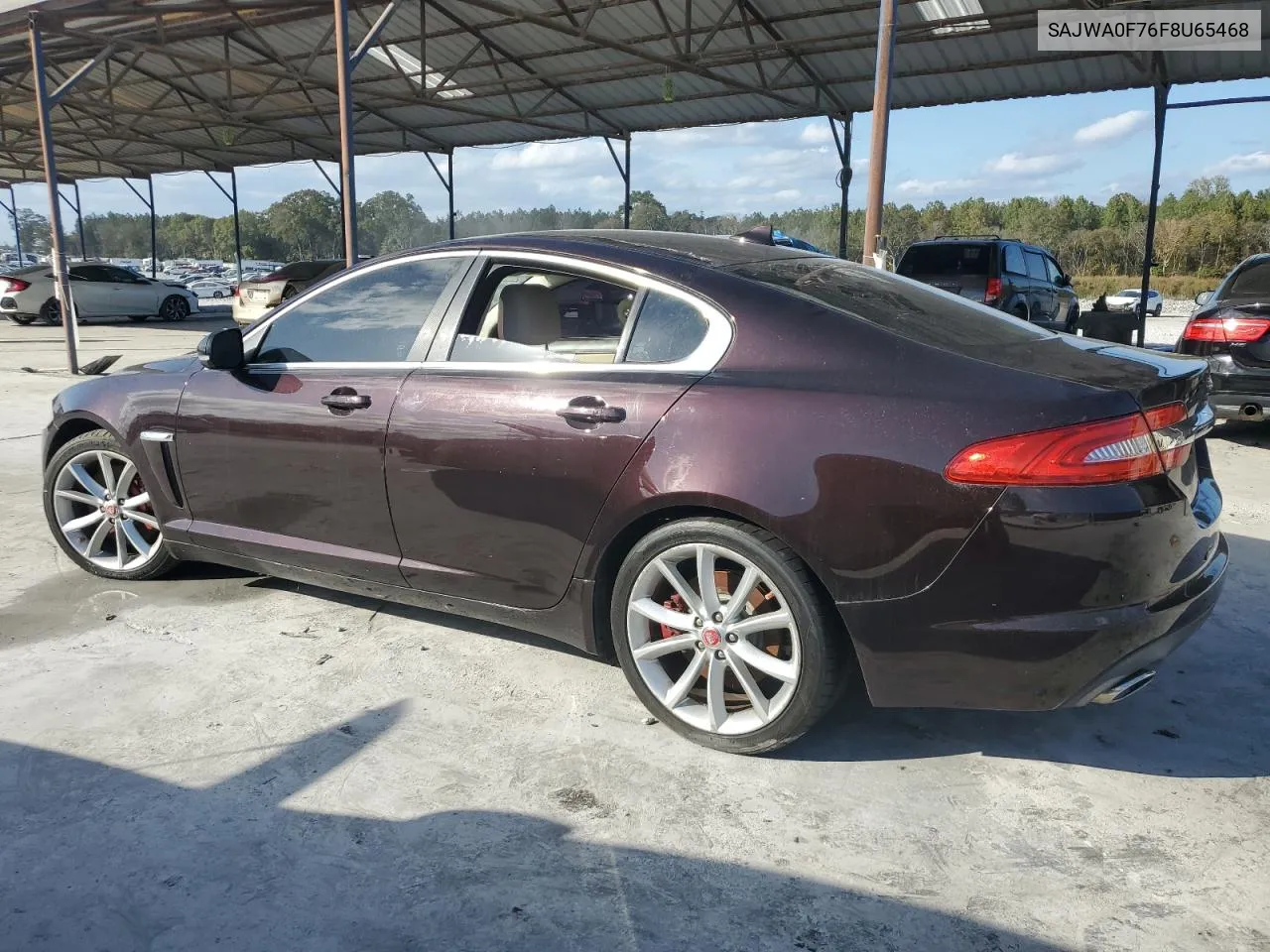 2015 Jaguar Xf 3.0 Sport VIN: SAJWA0F76F8U65468 Lot: 78628174