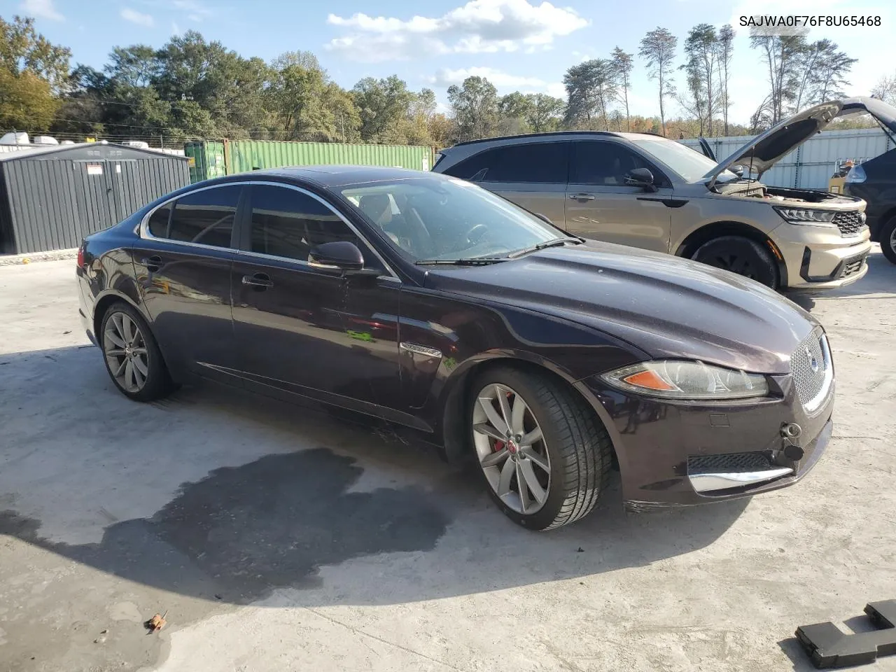 2015 Jaguar Xf 3.0 Sport VIN: SAJWA0F76F8U65468 Lot: 78628174