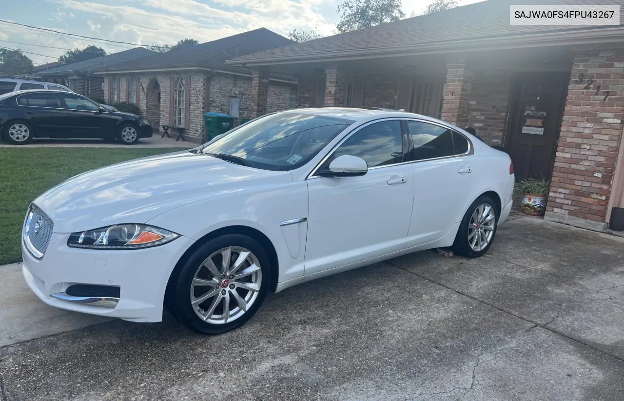 2015 Jaguar Xf 2.0T Premium VIN: SAJWA0FS4FPU43267 Lot: 78742744