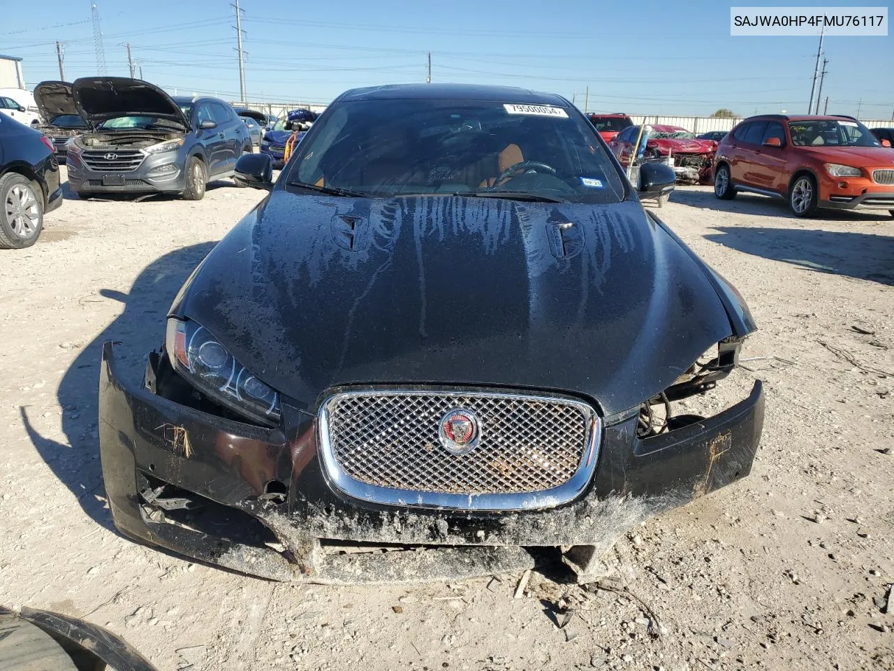 2015 Jaguar Xf Supercharged VIN: SAJWA0HP4FMU76117 Lot: 79500054