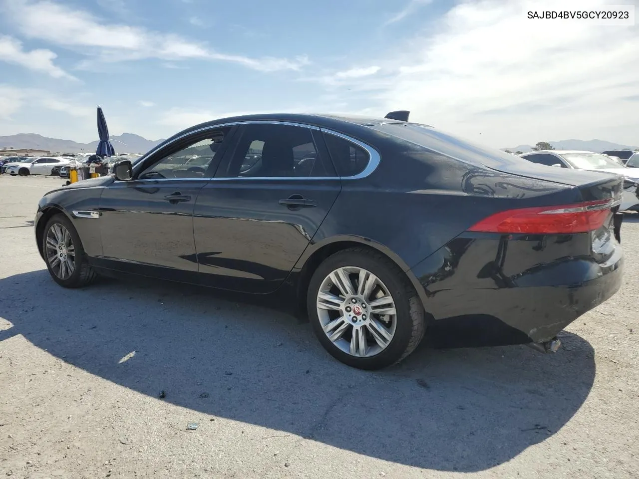 SAJBD4BV5GCY20923 2016 Jaguar Xf Premium